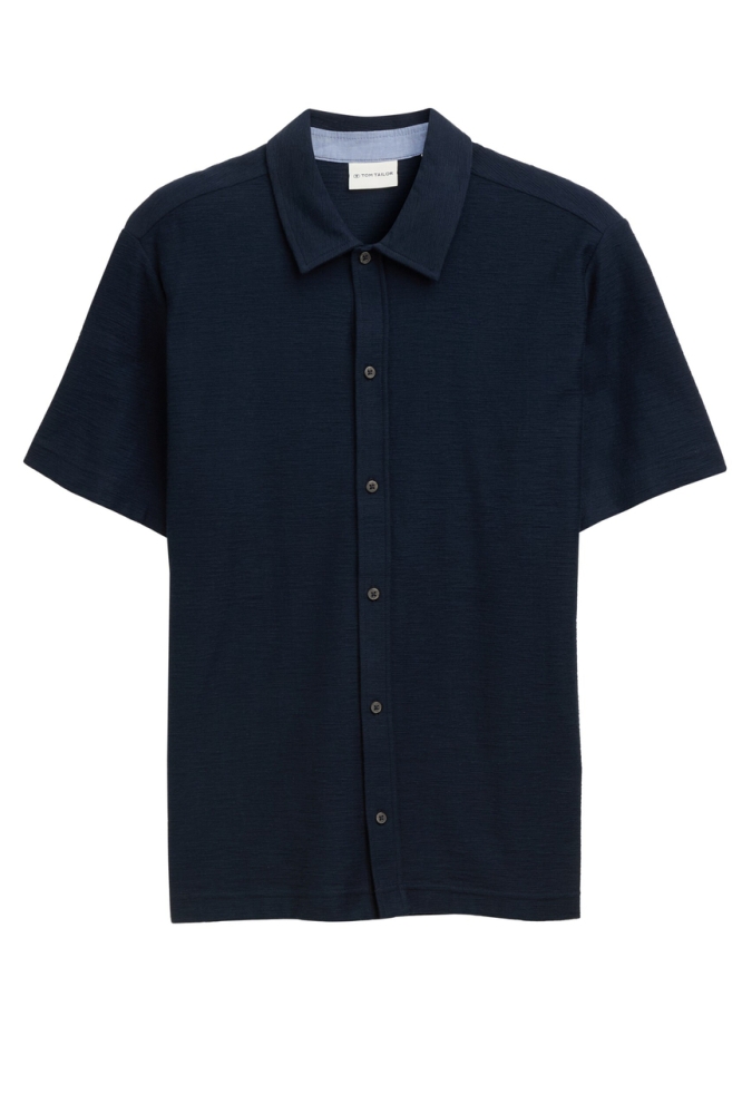 REGULAR FIT SHIRT MET KORTE MOUWEN IN JERSEY 1046878XX10 10668